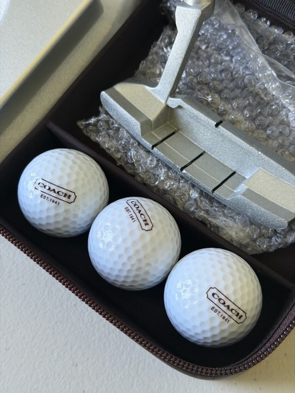Coach Golf Putter Travel Set - Picture 3 of 11